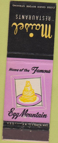 Matchbook Cover - Maisel Restaurants New York City
