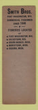 Matchbook Cover - Smith Brothers Fish Shanty San Port Washington WI SAMPLE