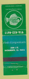 Matchbook Cover - Fish Emporium Sacramento CA WEAR