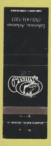 Matchbook Cover - Gaston's Club Lakeview AR WEAR