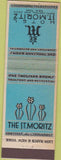 Matchbook Cover - Hotel ST Mortiz New York City