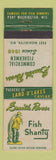 Matchbook Cover - Smith Brothers Fish Shanty San Port Washington WI
