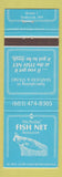 Matchbook Cover - Nicholas' Fish Net Restaurant Seabrook NH