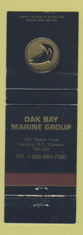 Matchbook Cover - Oak Bay Marine Group Victoria BC WEAR