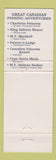 Matchbook Cover - Oak Bay Marine Group Victoria BC WEAR