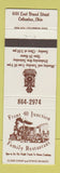 Matchbook Cover - Front 40 Junction Restaurant Columbus OH