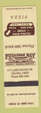 Matchbook Cover - Celina Wine Store Pizza Celina OH