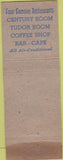 Matchbook Cover - Hotel Commodore New York City