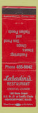 Matchbook Cover - Labadini's Restaurant Newburyport MA WEAR