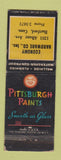 Matchbook Cover - Pittsburgh Paints Economy Hardware Hartford CT WEAR