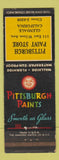 Matchbook Cover - Pittsburgh Paints Glendale CA