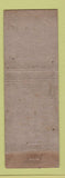 Matchbook Cover - Pittsburgh Paints Service Sales Woonsocket RI WORN