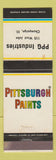 Matchbook Cover - Pittsburgh Paints PPG Industries Champaign IL
