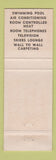 Matchbook Cover - Yankee Motor Lodge Lenox MA