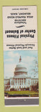 Matchbook Cover - Physical Fitness Center of Belmont MA