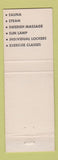 Matchbook Cover - Physical Fitness Center of Belmont MA