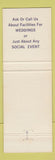 Matchbook Cover - Peoples Choice Night Club Bridgewater MA