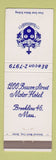 Matchbook Cover - 1200 Beacon Street Motor Hotel Brookline MA