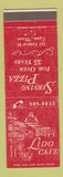 Matchbook Cover - Lido Cafe Pizza Lynn MA