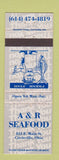 Matchbook Cover - A&R Seafood Restaurant Circleville OH
