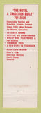 Matchbook Cover - Cecilia's Hotel Restaurant Isla Verde Puerto Rico