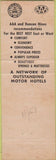 Matchbook Cover - Travel Lodge Motel Chula Vista CA