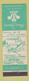 Matchbook Cover - Prince Edward Hotel Fisherman's Cove Windsor ON
