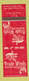 Matchbook Cover - Trade Winds Seafood Restaurant Lake Cable Canton OH