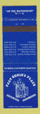 Matchbook Cover - Fast Eddie's Place Anna Maria Island Orlando Sanibel FL
