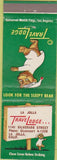 Matchbook Cover - Travel Lodge Motel La Jolla CA