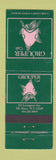 Matchbook Cover - Grouper Cafe Mount Kisco NY