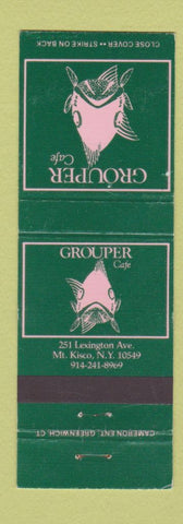 Matchbook Cover - Grouper Cafe Mount Kisco NY
