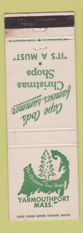 Matchbook Cover - The Christmas Tree Shops Yarmouthport MA WEAR