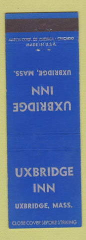 Matchbook Cover - Uxbridge Inn MA