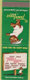 Matchbook Cover - Travel Lodge Motel Harbor City CA