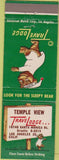 Matchbook Cover - Travel Lodge Motel Temple View Los Angeles CA