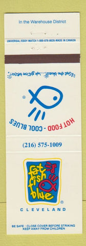 Matchbook Cover - Fat Fish Blue