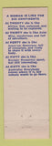 Matchbook Cover - Ty Jo Bar Mackinaw City MI