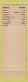 Matchbook Cover - Leavell & Bates Personal Loans Delphi Lebanon Tipton IN