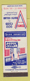 Matchbook Cover - Tony's 900 Club Rustic Cellar Chicago IL WWII?