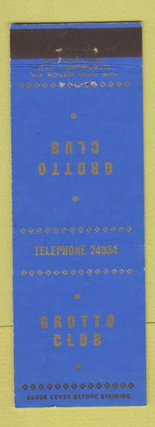 Matchbook Cover - Grotto Club