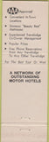 Matchbook Cover - Travel Lodge Motel Medford OR