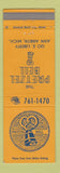 Matchbook Cover - The Pretzel Bell Restaurant Ann Arbor MI