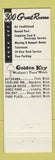 Matchbook Cover - Capitol Park Motor Hotel Lansing MI