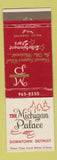 Matchbook Cover - The Michigan Place Restaurant Detroit MI