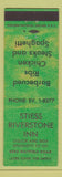 Matchbook Cover - Stiess Riverstone Inn