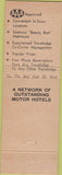 Matchbook Cover - Travel Lodge Motel Tucumcari NM