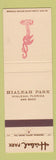 Matchbook Cover - Hialeah Park FL flamingo