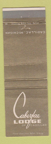 Matchbook Cover - Caberfae Lodge Cadillac MI