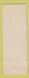 Matchbook Cover - Blue Water Motel Ovid MI